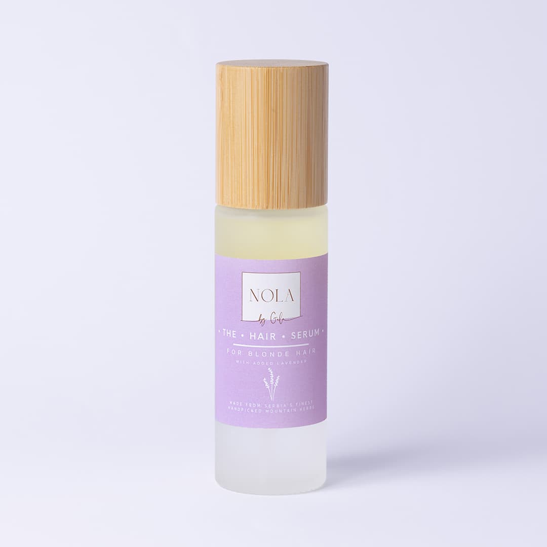 Nola By Gala The Hair Serum For Blondes For Hair Growth, Against The Hair Fall, For Dull And Weak Hair, All Hair Types, Natural, Organic, Cruelty Free, Non-GMO, Chemicals Free, All-Natural