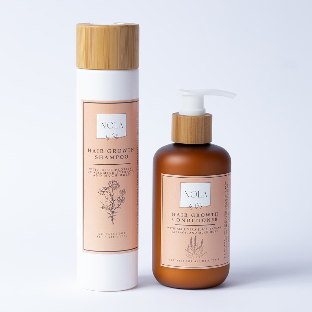 Hair Growth Shampoo And Conditioner – Nola By Gala: 100% Natural Hair ...